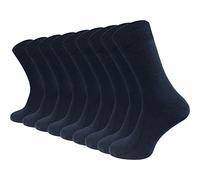 Hochwertige Socken 80% Baumwolle Damen & Herren (9 Paar) - Blau / 35 - 38