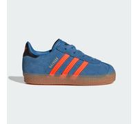 Adidas Originals Gazelle Comfort Closure Elastic Laces Babyschuhe EU 25 1/2 Focus Blue / Solar Orange / Core Black