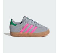 Gazelle Comfort Closure Elastic Laces Kids Schuh Halo Silver / Lucid Pink / Green 25