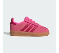 GAZELLE INDOOR COMFORT CLOSURE SCHUH, ELASTISCHE SCHNÜRSENKEL Lucid Pink / Team Victory Red / Gold Metallic 22
