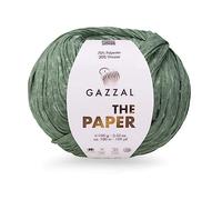 Gazzal The Paper Garn zum Stricken und Häkeln (3967)