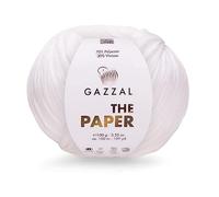 Gazzal The Paper Garn zum Stricken und Häkeln (3969)