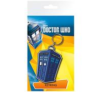 GB Eye Doctor Who, Tardis Illustration Schlüsselanhänger, Mehrfarbig