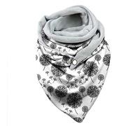 GBEN Damen XXL Strick Dreieck Schal großen Schals Halstuch Frauen Winterschal Herbstschal Poncho Lauschig Strickschal Einfarbig Wrap Schal Lange Stola Damenschal (U1-A, One Size)