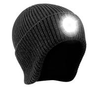 GBKDQQ LED Beleuchtete Mütze mit Licht, Led Mütze Wiederaufladbare USB, mit Licht Herren, Beleuchtete Laufmütze für Geschenke für Männer und Damen