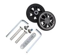 GBSONGJIN Kofferrollen Ersatzrollen, Koffer Rollen Ersatz 2 Stücke Ersetzen Räder Mit Schraube for Reisegepäck Koffer Achsen Reparatur Kit Leise Lenkrolle DIY(50 x 10mm)