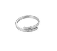 GBTROEY Personalisierte Name Ring für Frauen - benutzerdefinierte Spirale Twist eingraviert Name/Datum Ring, einstellbare offene Wrap Promise Schmuck Geschenk für Hochzeit Engagement