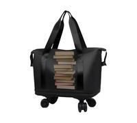 Gcerfby Reisetasche, Rolling Shopping Koffer Pack, leicht Kratzfeste 360 ° -Wremen Reisetasche, 39,62 cm, einfach zu bedienen, tragbar für Männer Frauen