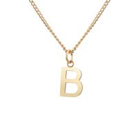 GD GOOD.designs Halskette mit Buchstaben Anhänger B Bärbel Babette Barbara Beate Beatrix Berit Bertha Bettina Bianca Bastian Bela Ben Benedikt - Valentinstag-Geschenk für Sie und Ihn