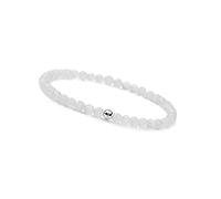 GD GOOD.designs Mondstein Armband Damen mit echten Natursteinen und 925 Silber Perle | Naturstein Armband aus facettierte 4mm Edelstein Perlen | Inkl. Geschenkbeutel