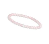 GD GOOD.designs Perlenarmband Damen - 4mm Naturstein Edelstein Armband mit 925 Silber Perle, Kugelarmband, Geschenk für Frauen (Valentinstag, Geburtstag)