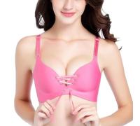 GDNIA Füge Zwei Körbchen hinzu Ungefütterter Push-up-BH mit Kordelzug Ultra gepolsterter kabelloser Stütz-BH