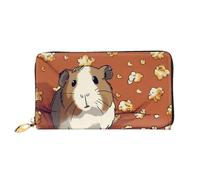 GDSHJKLW Smiling Women Wallets Leather Zip Around Clutch Purses Waterproof Credit Card Holder With Phone Holder Ladies Travel Coin Purse