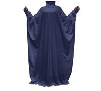Gebetskleidung für Damen, muslimisch, mit Kapuze, Langarm, Fledermaus, Djellaba, Damen, Gebet, islamisch, Ramadan, langes Kleid, schick und elegant, Abaya Dubai, Luxus, marokkanisch, große Größe
