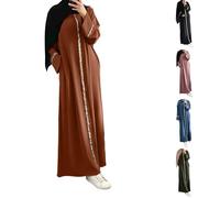Gebetskleidung Für Frauen Abaya Damen Muslimische Kleider Gebetskleid Ramadan Kleidung Kaftan Namaz Elbisesi Abayas Islamische Arabische Kleidungs Hijab Kleid Robe Mit Gürtel