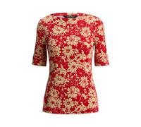 Lauren Ralph Lauren Damen Shirt mit Blumenprint, rot, Gr. XL