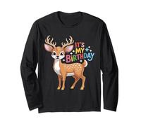 Geburtstag Hirsch Damen Herren & Kinder Langarmshirt