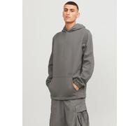 Gedruckt Kapuzenpullover S Grau