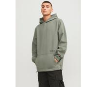 Gedruckt Kapuzenpullover S Grün