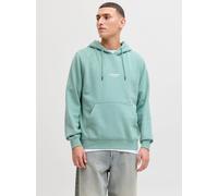 Gedruckt Kapuzenpullover S Mineral blue