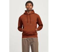 Gedruckt Kapuzenpullover S Orange