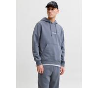 Gedruckt Kapuzenpullover XXL Grau