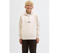 Gedruckt Sweatshirt Mit Halbem Reißverschluss Boys 128 Beige