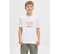 Gedruckt T-shirt Boys 164 Weiß