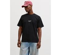 Gedruckt T-shirt L Schwarz