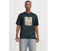 Gedruckt T-shirt M Grün
