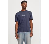 Gedruckt T-shirt S Blau