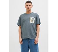 Gedruckt T-shirt XS Grau