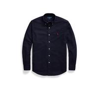 Gefärbtes Custom-Fit Oxfordhemd M Blue