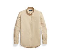 Gefärbtes Custom-Fit Oxfordhemd XL Brown