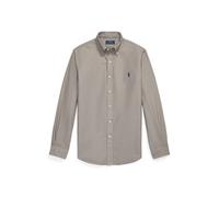 Gefärbtes Custom-Fit Oxfordhemd XXL Grey