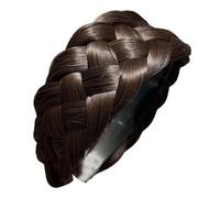 Geflochtenes Stirnband - Stränge Haar Band Geflochten, Große Stirnbänder Für Frauen, Verstellbarer Stirnband | Elastische Geflochtener Haarreif Damen Mädchen | Zopf Haarbands Hochzeit Oktoberfest