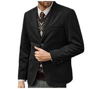 Gefomuofe Blazer Herren Casual 2 Knöpfe Wildleder Anzug Jacke Business Sakkos Freizeit Anzugjacken Sports Coat Hochzeit Mantel Sportlich Blazer Freizeitanzug Sakko