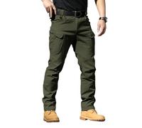 Gefomuofe Cargohose Herren Slim Fit Casual Jogger Sporthose Outdoor Hosen Wanderhose Freizeithose Trekkinghose wasserdichte Tactical Hose