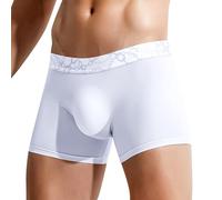 Gefomuofe Herren Unterwäsche Dessous Erotisch Erotische Herren Unterwäsche Baumwoll Boxershorts Herren Sissy Dessous Mann Komfort Underwear Atmungsaktiv Tangaslip Party Clubwear