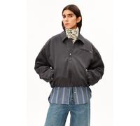 GEFÜTTERTE BAUMWOLLJACKE | 100% Bio-Baumwolle - anthrazit (XS)