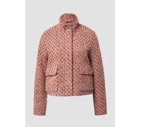 Gefütterte Bouclé-Jacke mit verdecktem Reißverschluss 34 Rosa 2170568.44P1.34