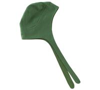 Gefütterte Bundhaube mit breiten Bändern Grün