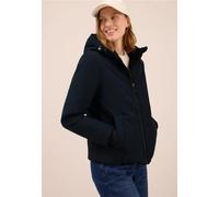 Outdoorjacke CECIL, Damen, Gr. L (42), schwarz navy blau, Stoff, Obermaterial: 100% Polyester; Futter: 100% Polyester; Füllung: 100% Polyester, unifarben, normal normal, ohne Ausschnitt, elastischer B