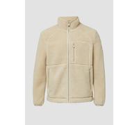 Gefütterte Jacke aus Teddy-Plüsch mit Zip-Details XXL Beige 2170592.0202.XXL