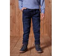 Gefütterte Jungen Jeans, Straight-Fit, Bundweite verstellbar blue black Gr. 158/164 von vertbaudet