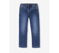 Gefütterte Jungen Jeans WATERLESS, Hüftweite SLIM, Bundweite verstellbar blau Gr. 116 von vertbaudet