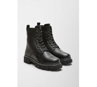 Gefütterte Lederboots 36 schwarz 6006607.001.36