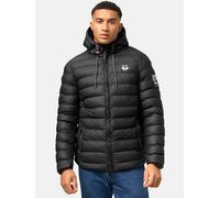 Gefütterte Winter Steppjacke mit Kapuze "Zaharoo" Black XXL