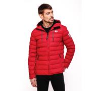 Gefütterte Winter Steppjacke mit Kapuze "Zaharoo" Chili Red M