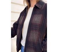 Gefütterter Blouson mit Karomuster